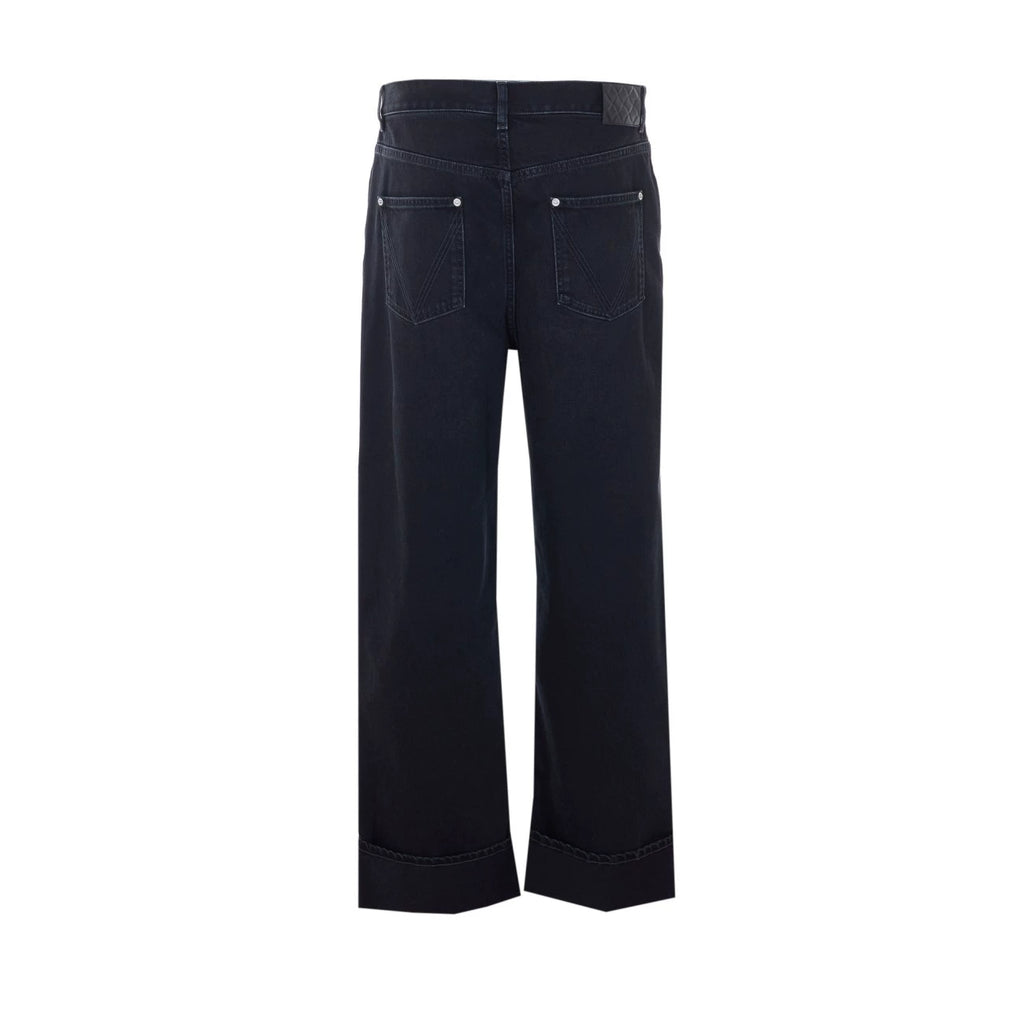 Bottega Veneta Men's Bv Lapel Jeans in Black