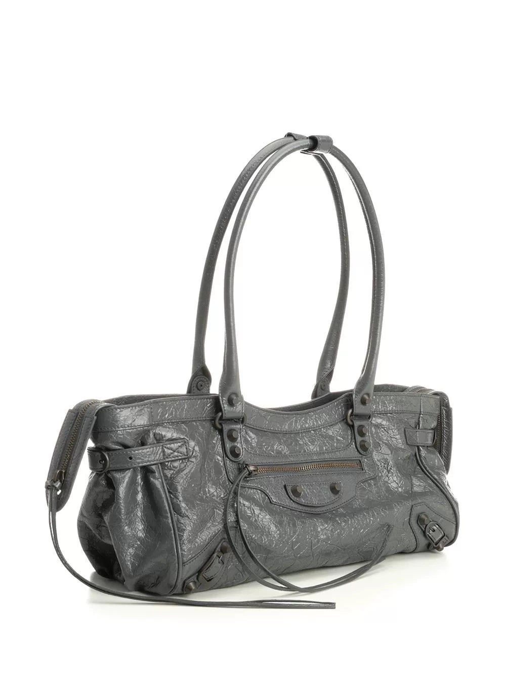 Balenciaga Women's Le City East West Bag in Grey