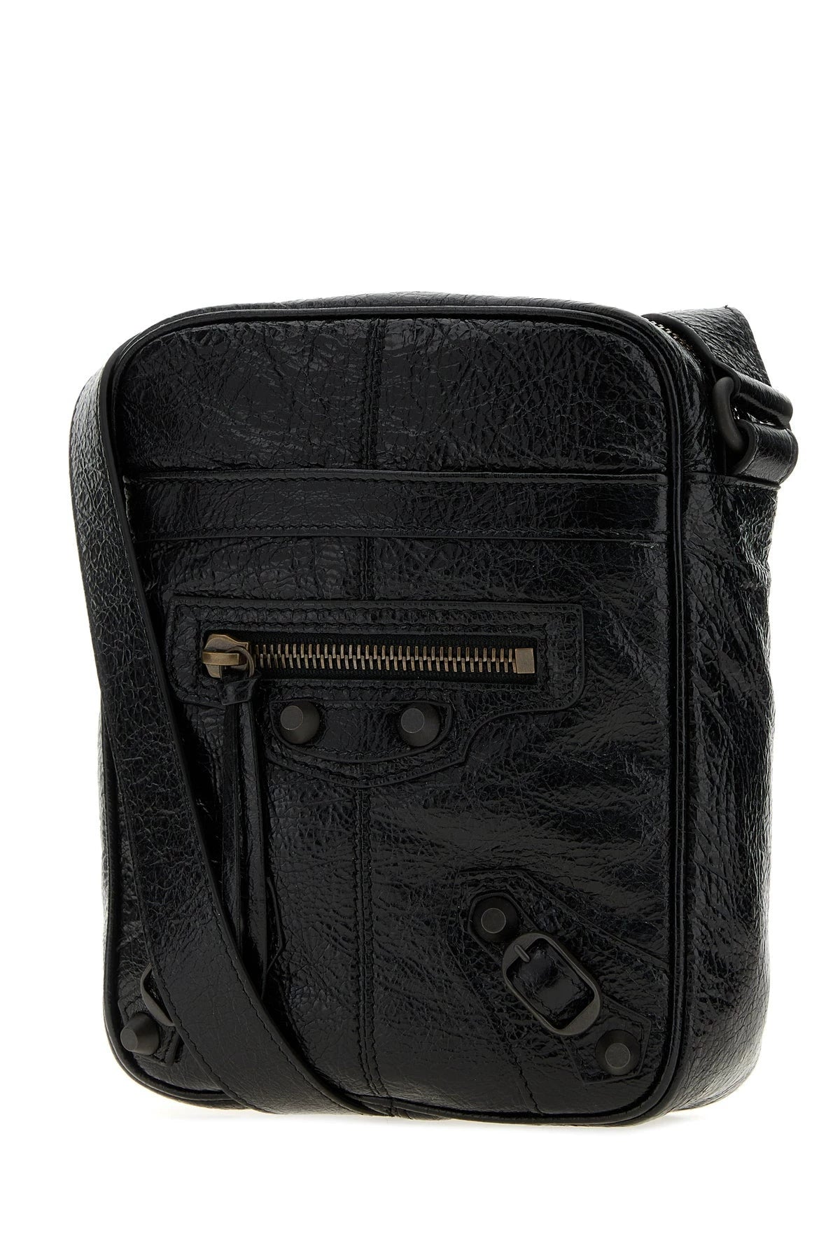 Balenciaga Men's Le City Small Bag in Black