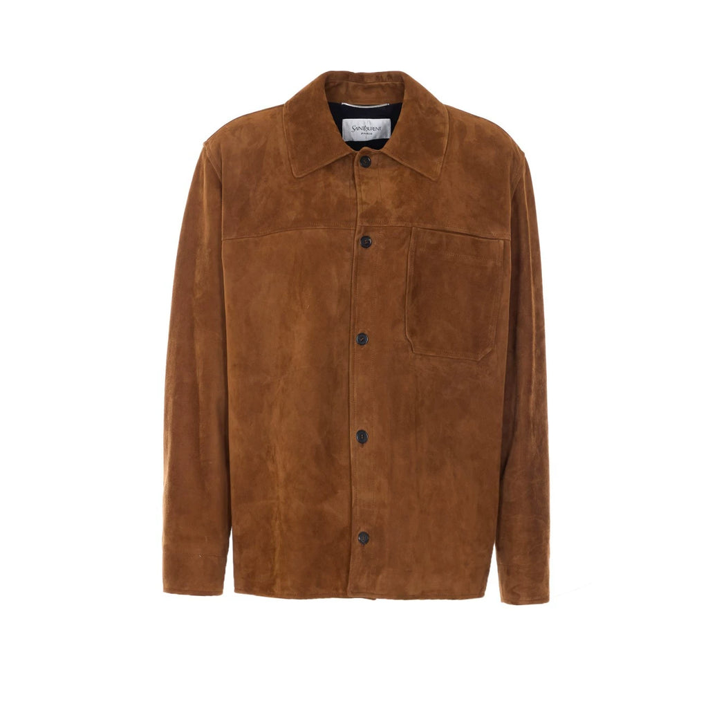 Ysl Men's Saint Laurent Leather Jacket