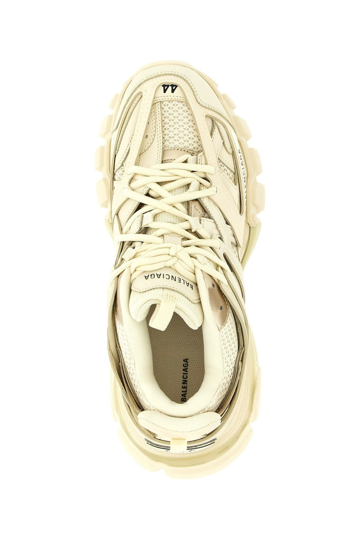 Balenciaga Men's Track Sneakers in Beige