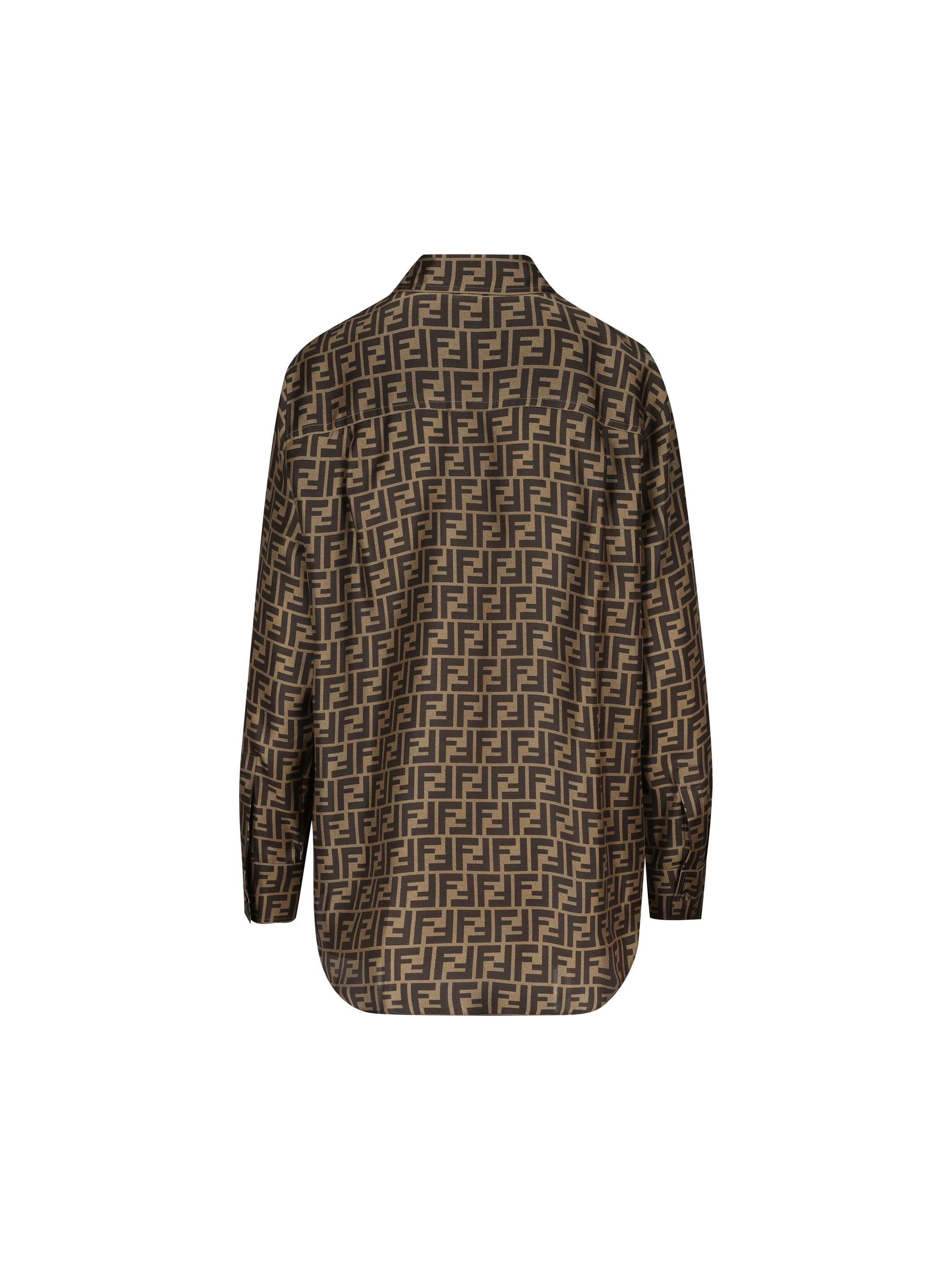 Fendi Women's Shirt in Brown