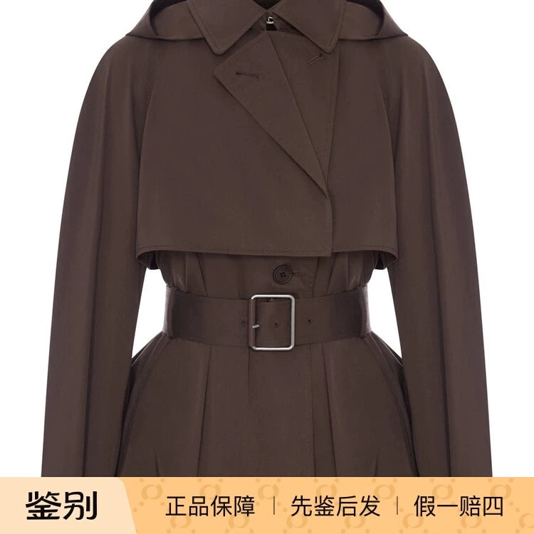Loewe Women's Coat in Brown