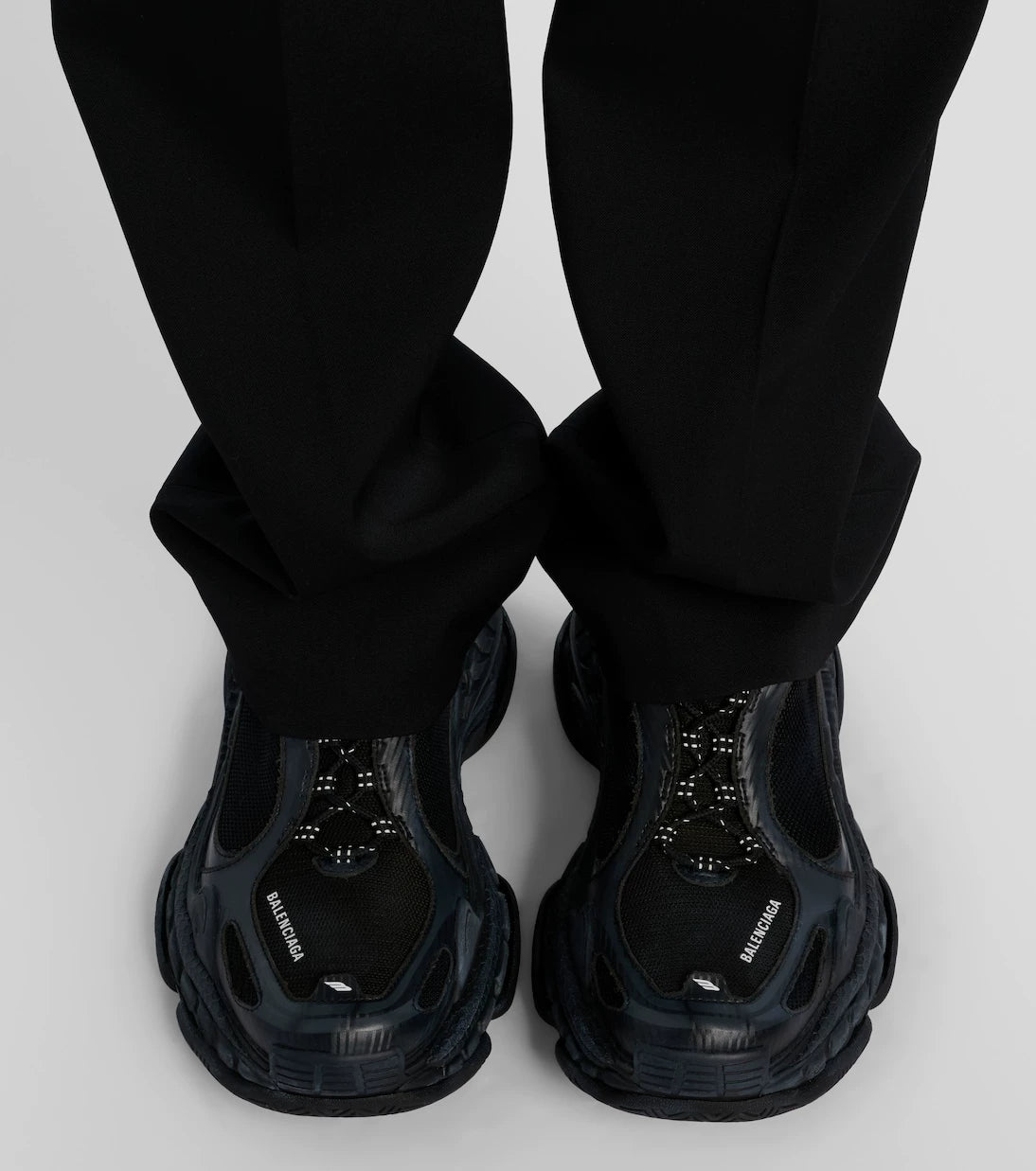 Balenciaga Men's Triple S.2 Sneakers in Black