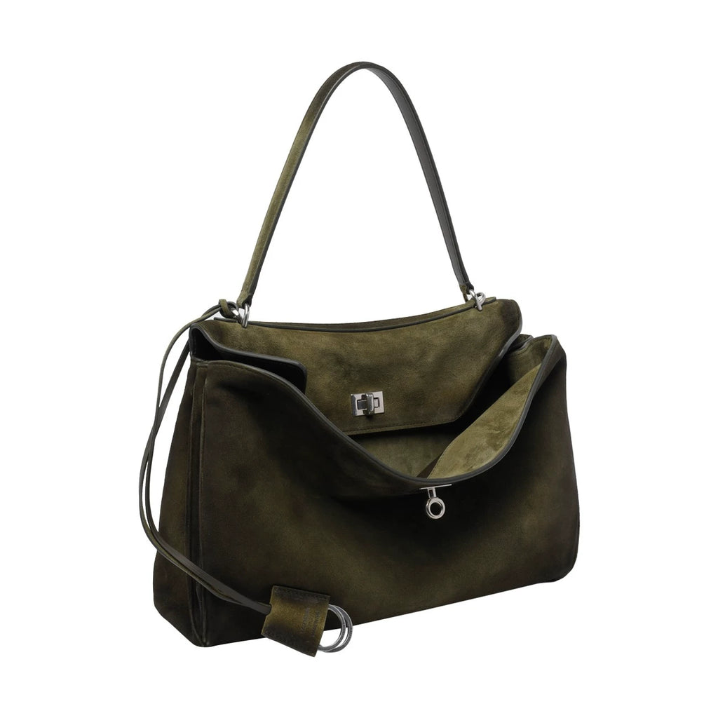 Balenciaga Women's Rodeo Medium Bag in Green