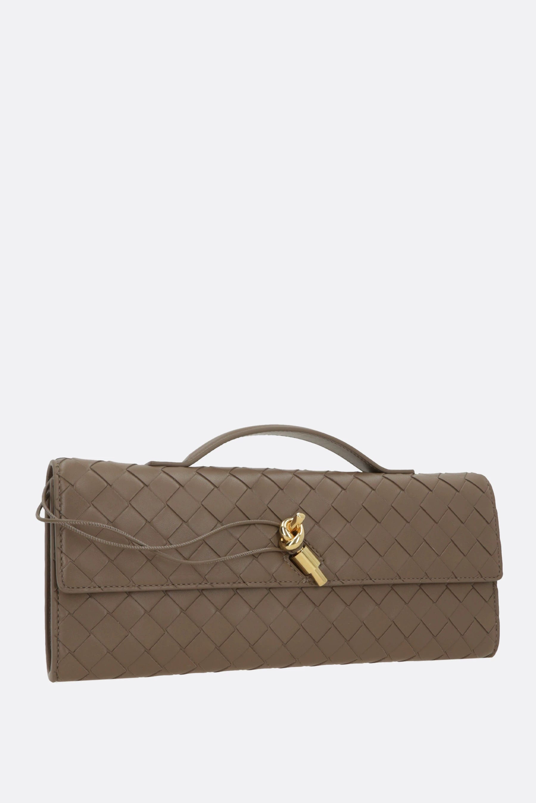 Bottega Veneta Women's Andiamo Clutch Clutch in Brown