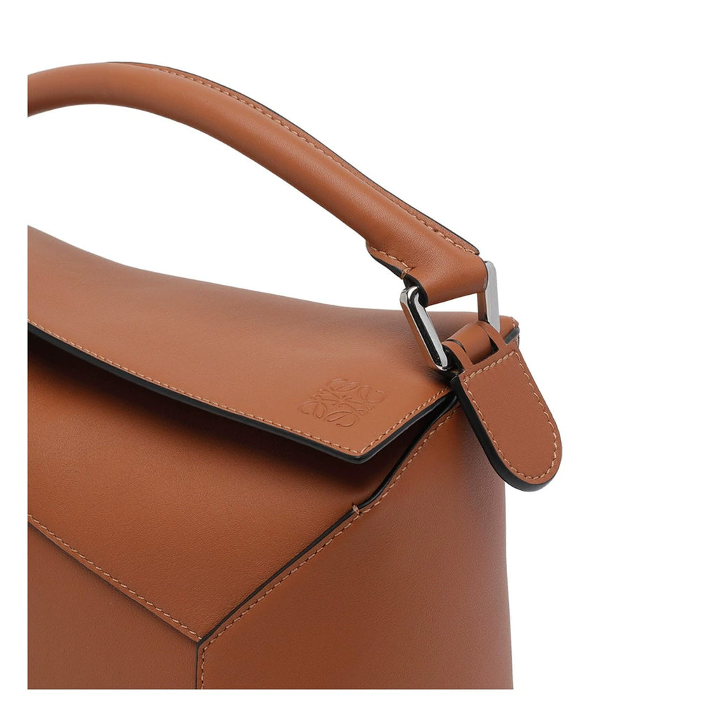 Loewe Women's Puzzle Small Shoulder Bag in Brown