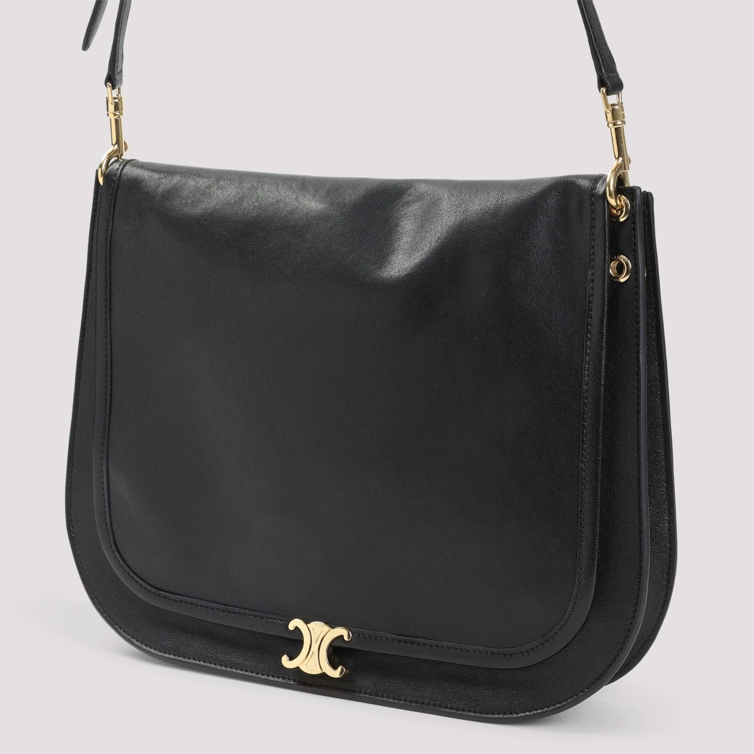 Celine Women's Besace Medium Shoulder Bag in Black