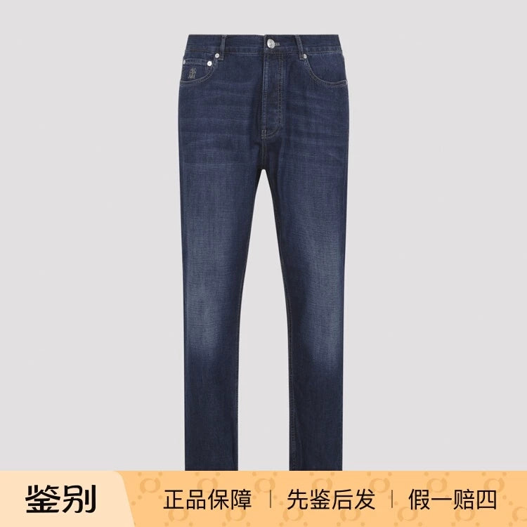 Brunello Cucinelli Men's Jeans in Blue