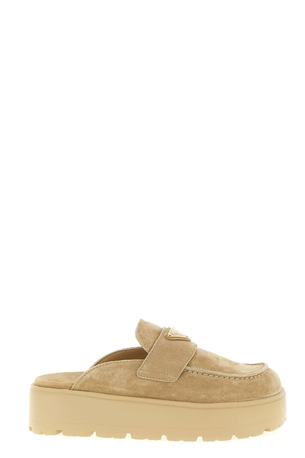 Prada Women's Slippers in Beige