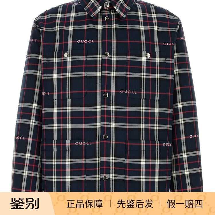 Gucci Men's Jacket in Blue