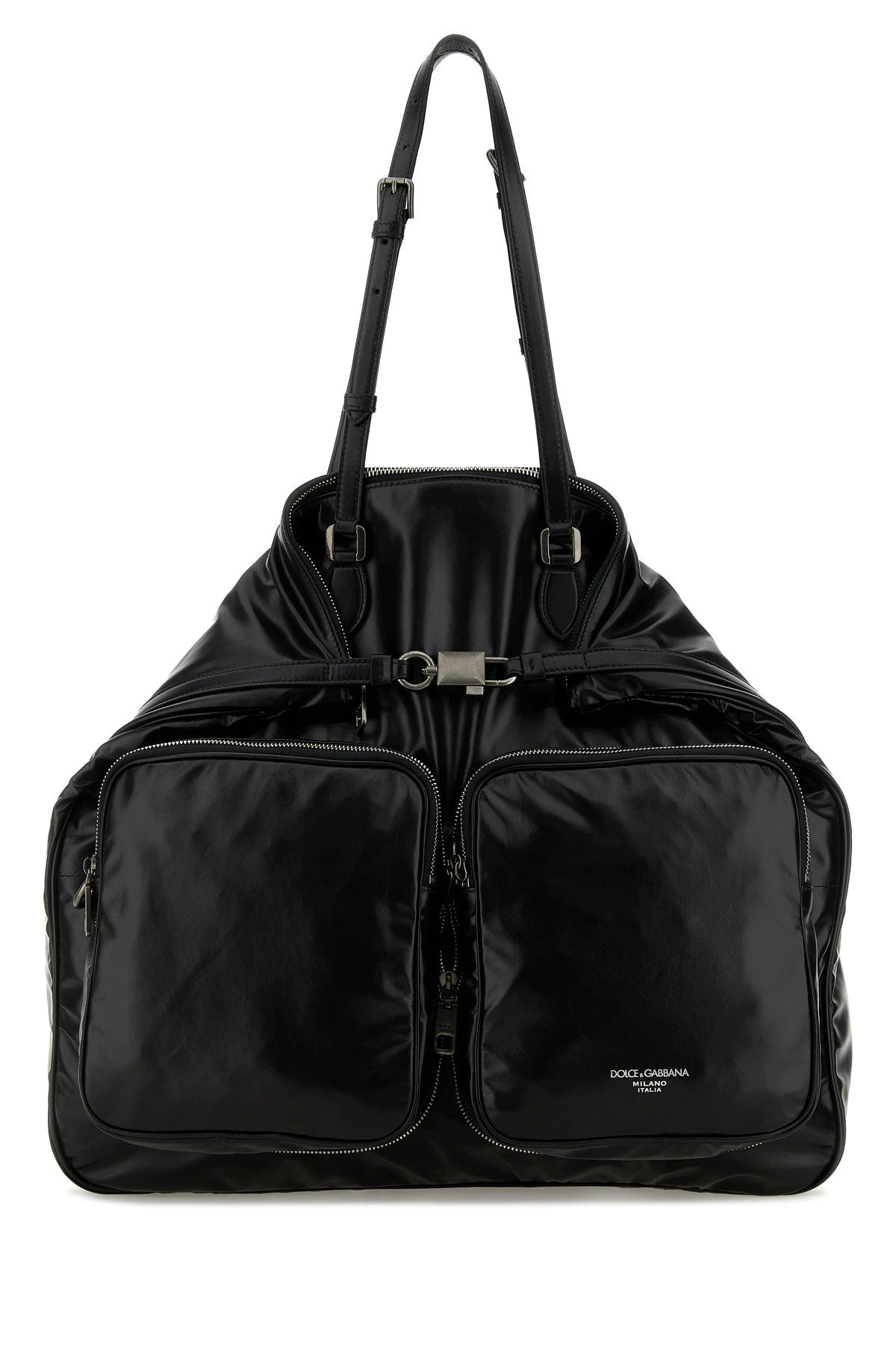 Dolce＆gabbana Men's Dolce Gabbana Large Bag in Black