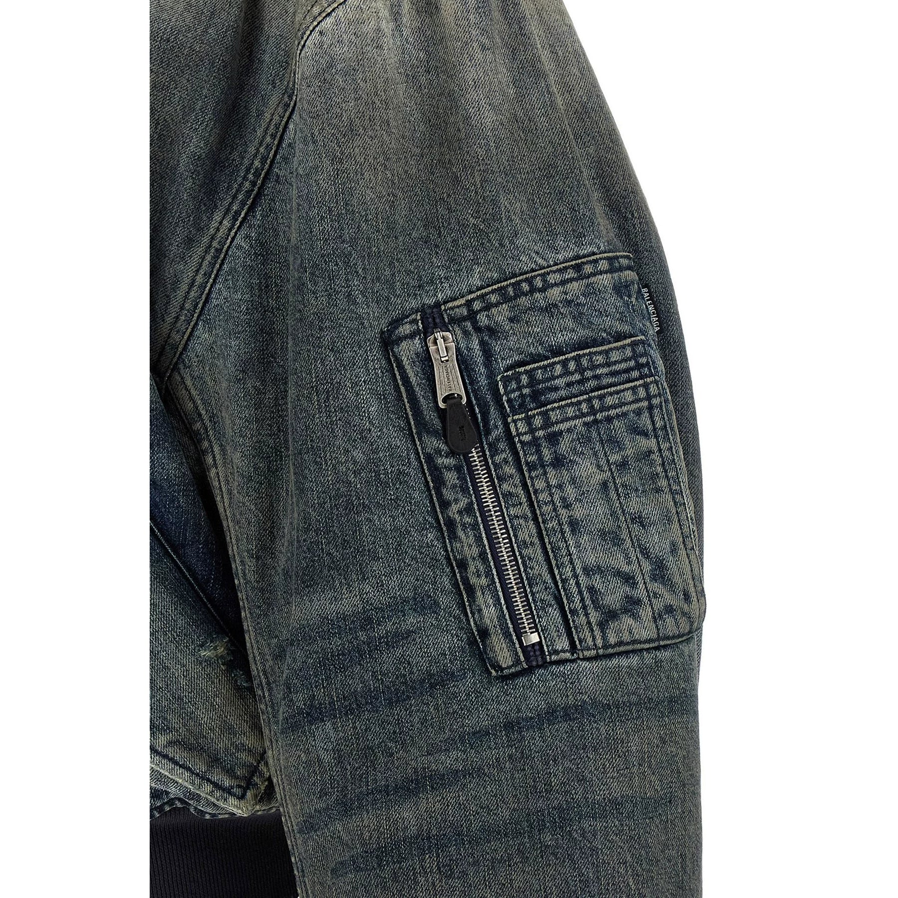 Balenciaga Men's Jacket in Blue