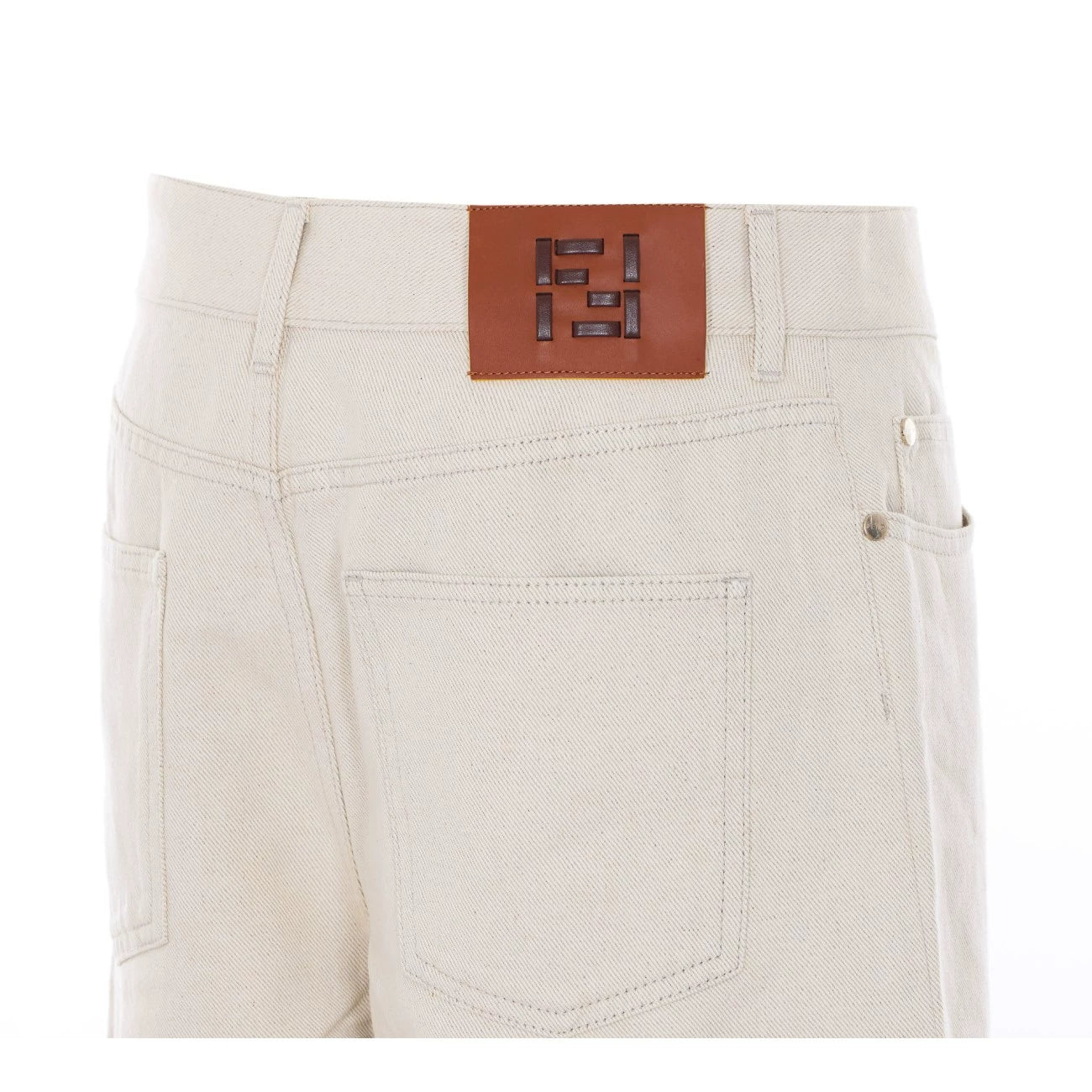 Fendi Women's Jeans in White