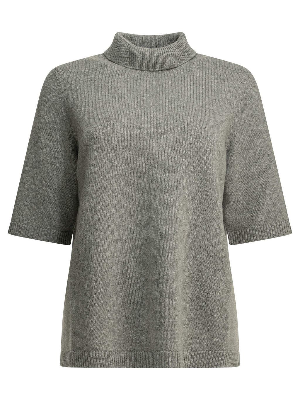 Alaia Women's Cashmere turtleneck sweater in Grey