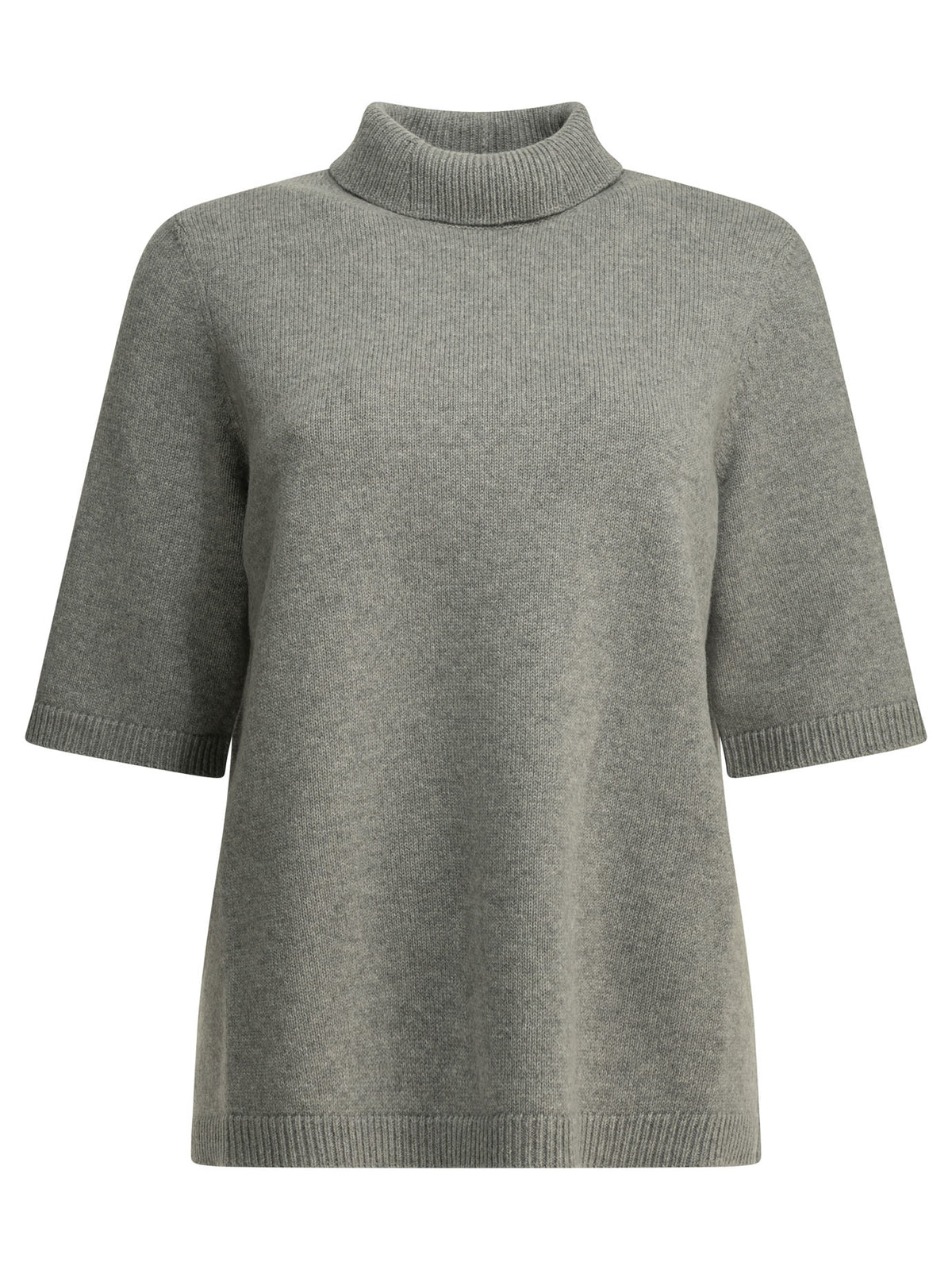 Alaia Women's Cashmere turtleneck sweater in Grey