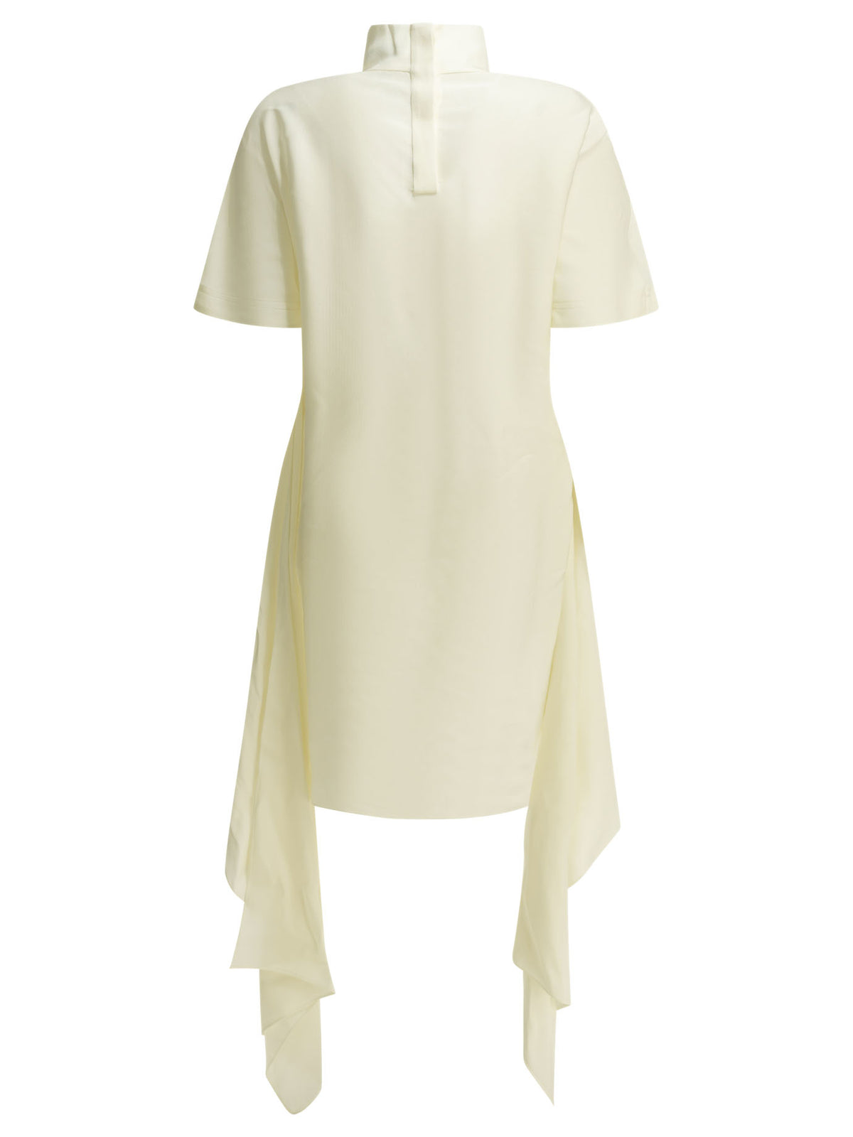 Alaia Women's Asymmetrical Short Dress in White