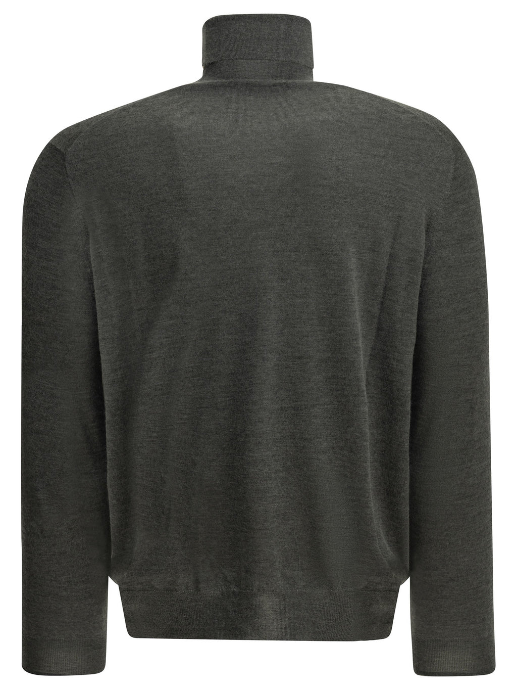 Brunello Cucinelli Men's Cashmere Turtleneck in Grey