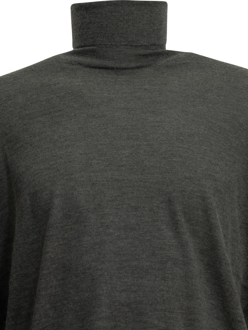 Brunello Cucinelli Men's Cashmere Turtleneck in Grey