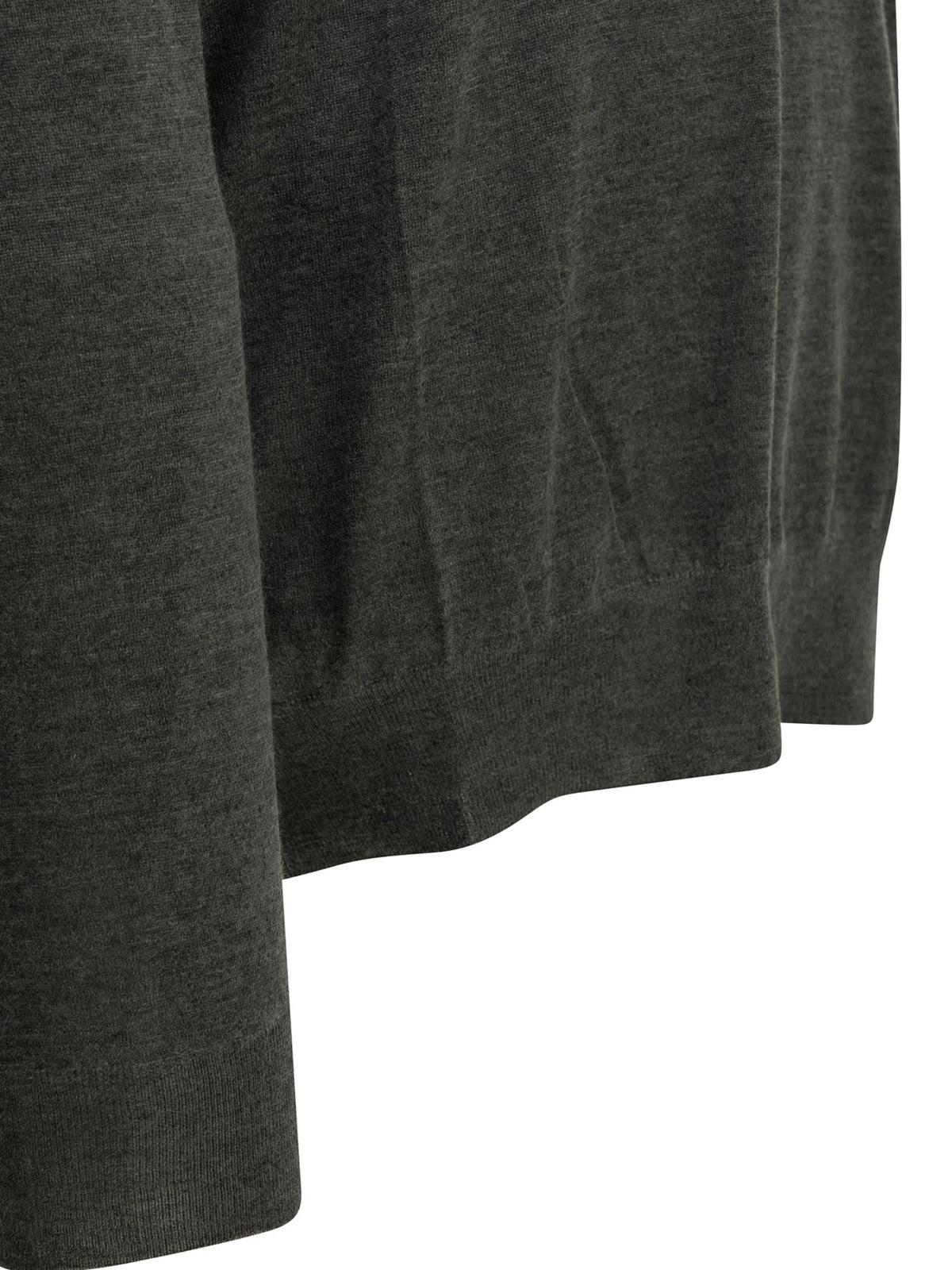 Brunello Cucinelli Men's Cashmere Turtleneck in Grey