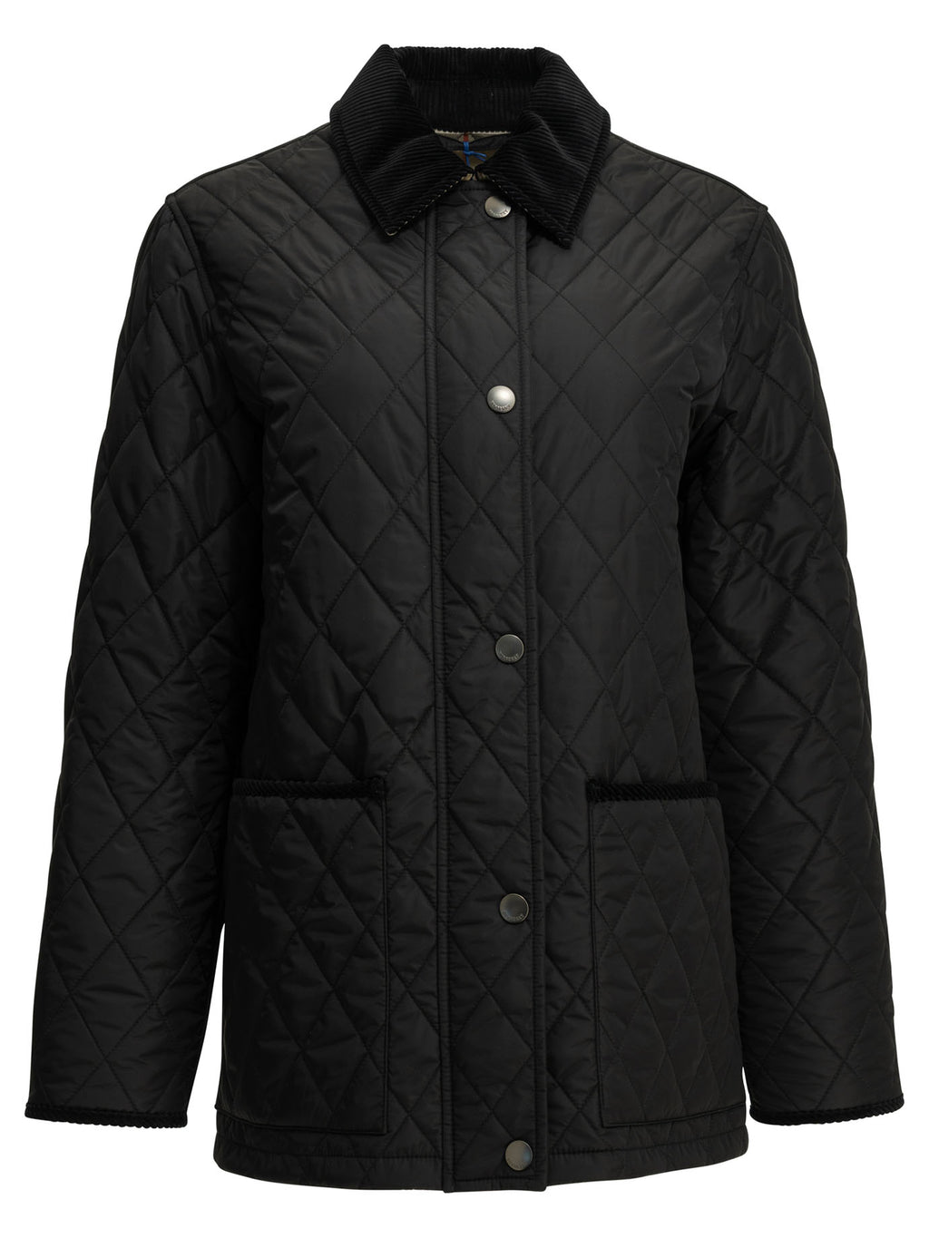 Burberry Women's Country Quilted Jacket in Black