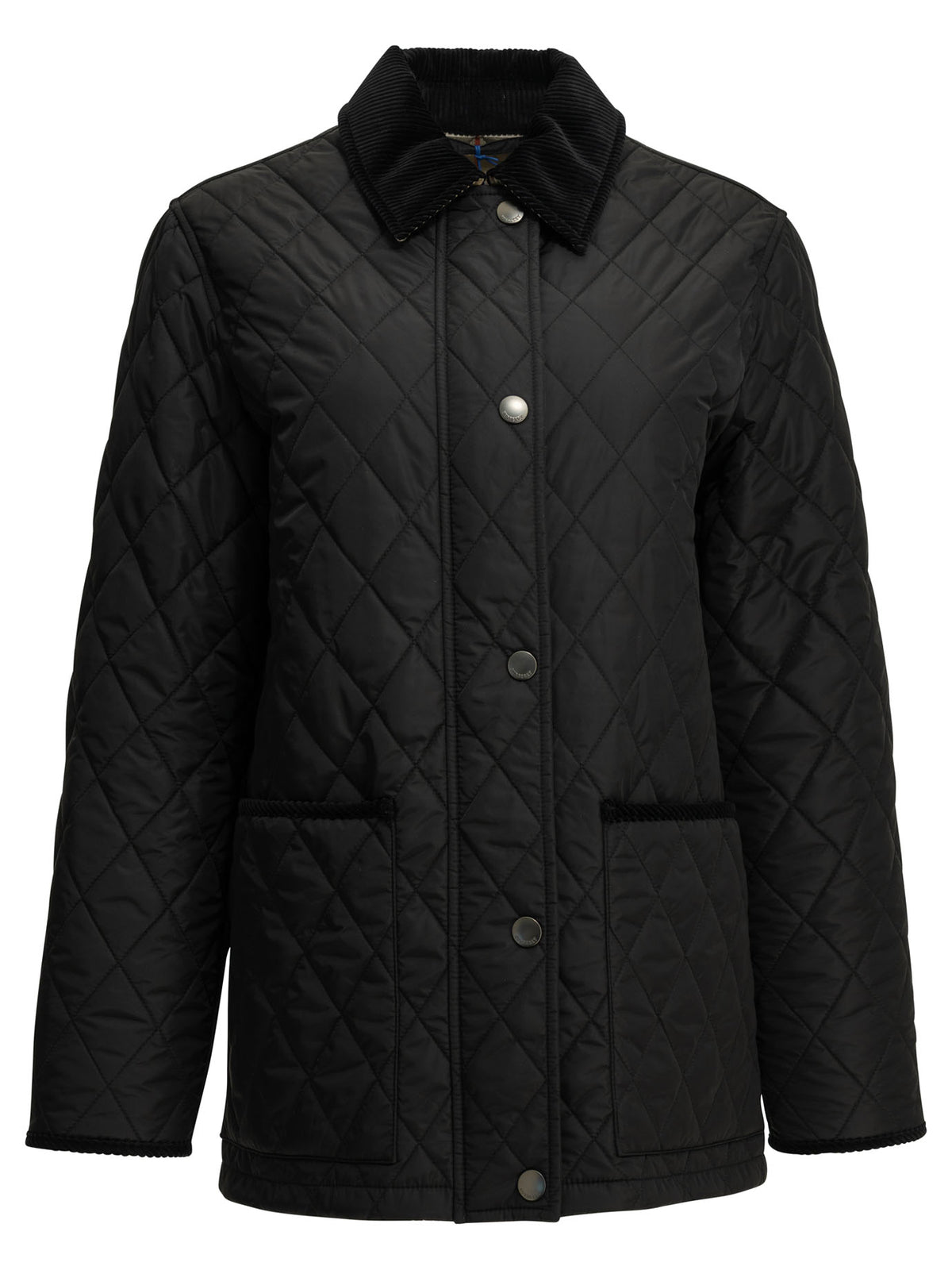 Burberry Women's Country Quilted Jacket in Black