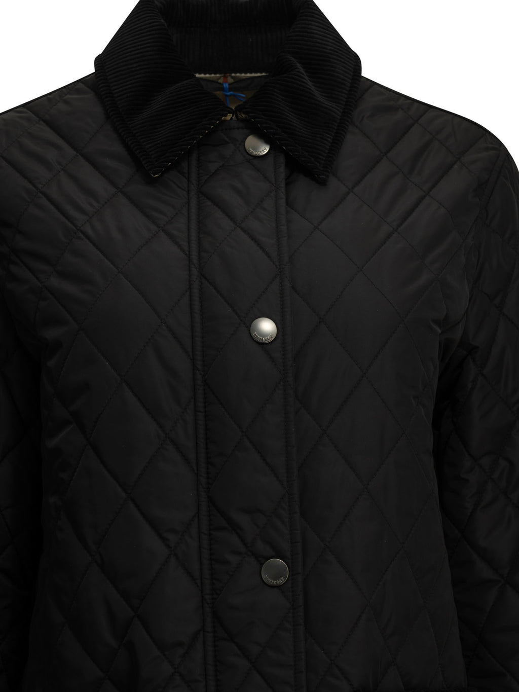 Burberry Women's Country Quilted Jacket in Black
