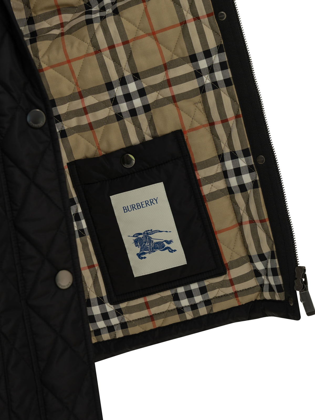 Burberry Women's Country Quilted Jacket in Black