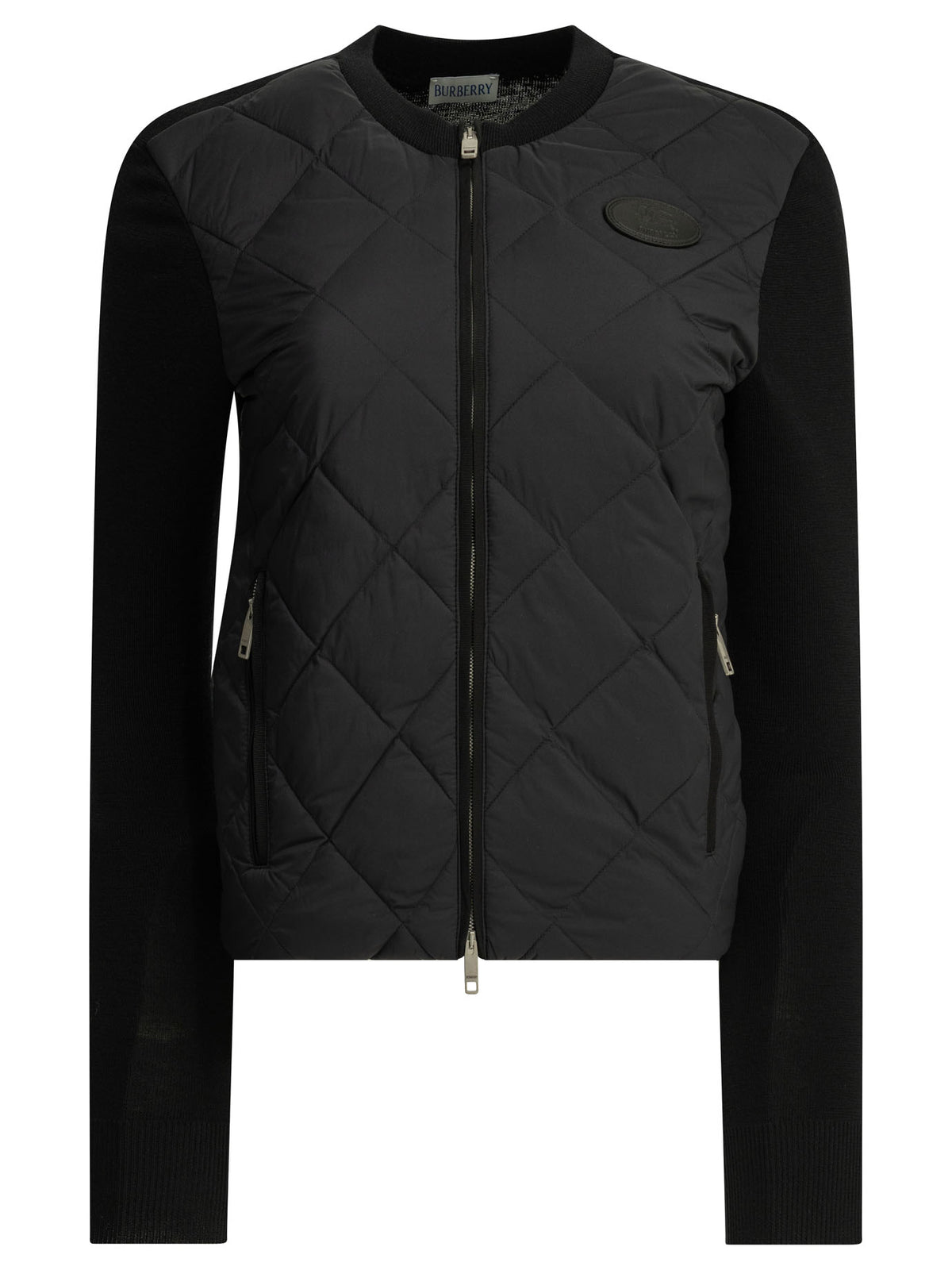 Burberry Women's Fulbrook Quilted Jacket in Black