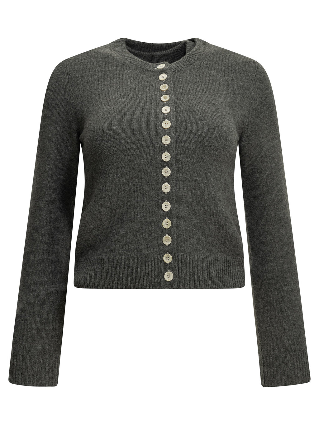 Celine Women's Cashmere Cardigan in Grey