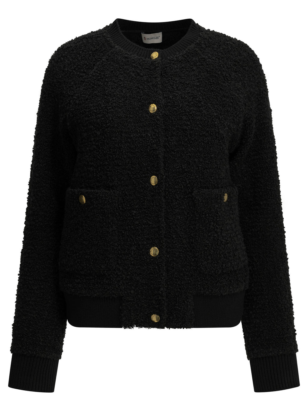 Moncler Women's Wool-blend cardigan in Black