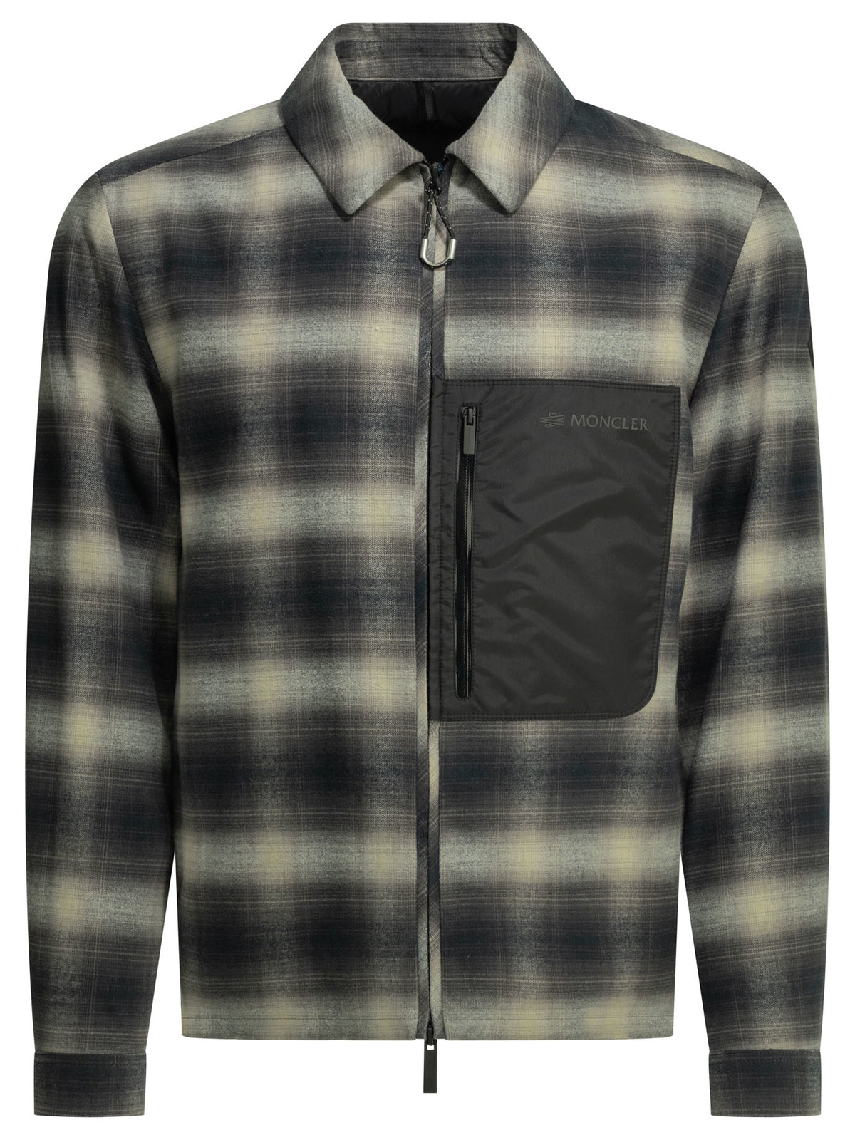 Moncler Men's Cornisello Overshirt Jacket in Black