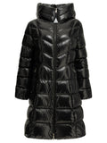 Moncler Women's Marusse Long Down Jacket in Black