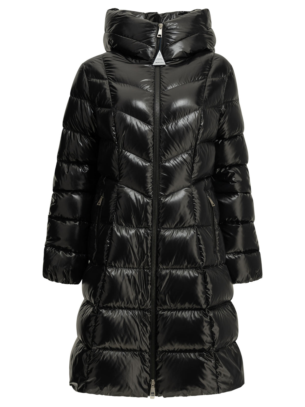 Moncler Women's Marusse Long Down Jacket in Black