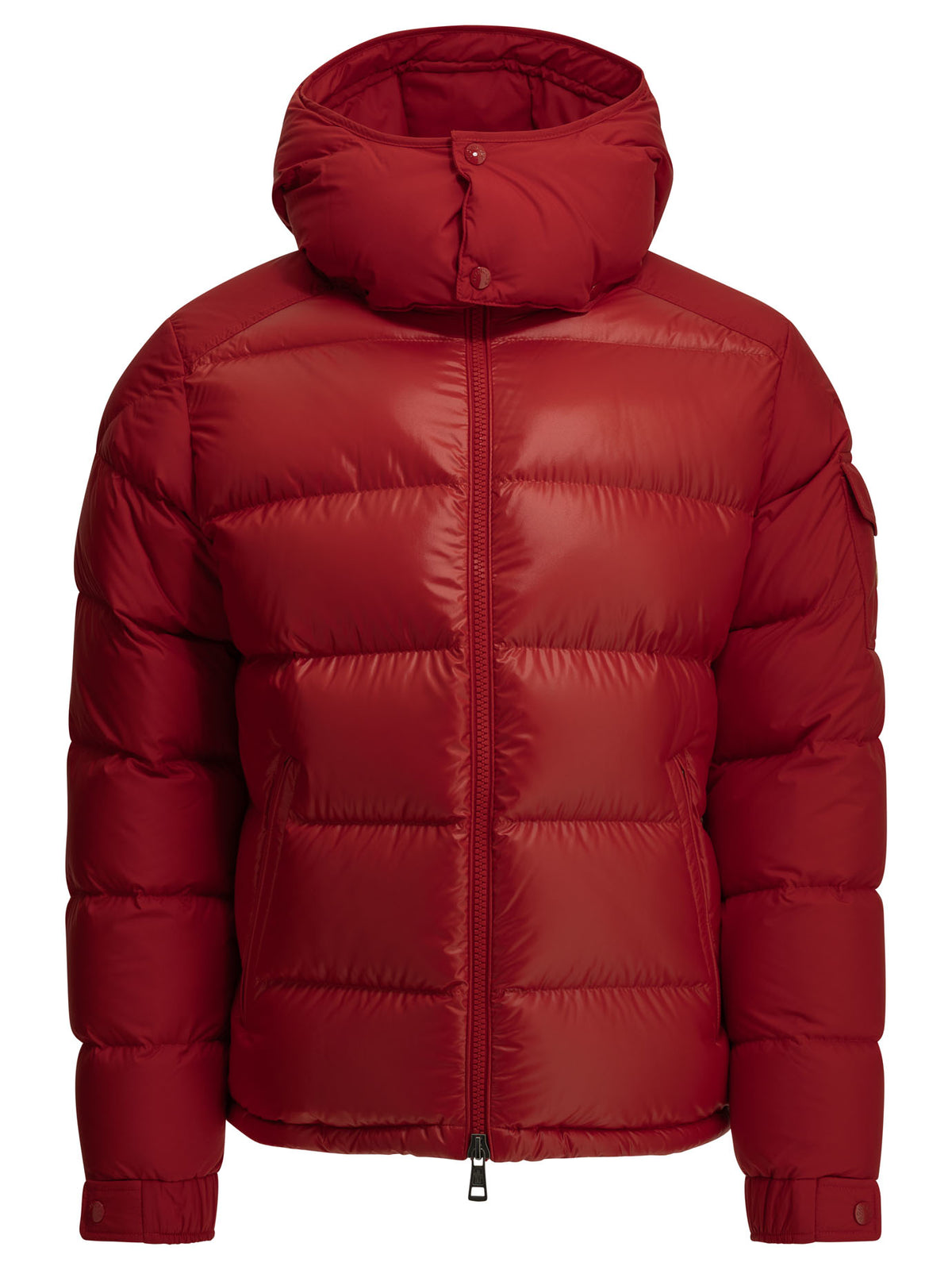 Moncler Men's Maya Short Down Jacket in Red