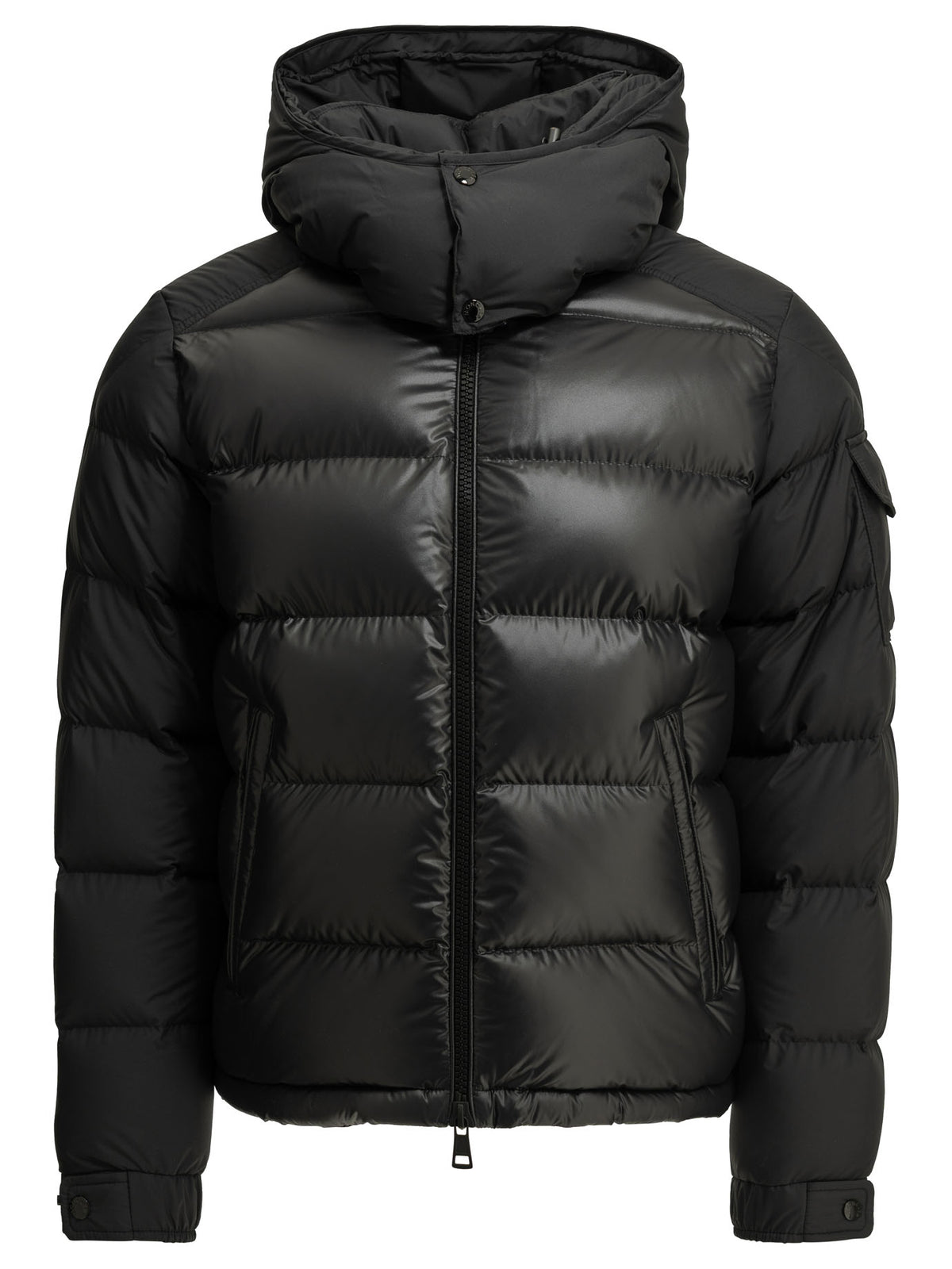Moncler Men's Maya Short Down Jacket in Black
