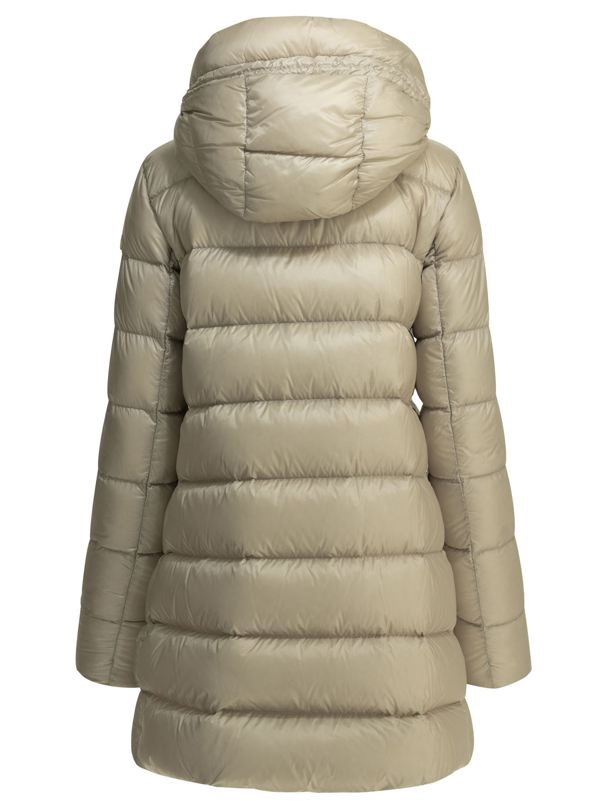 Moncler Women's Suyenne Long Down Jacket in Grey