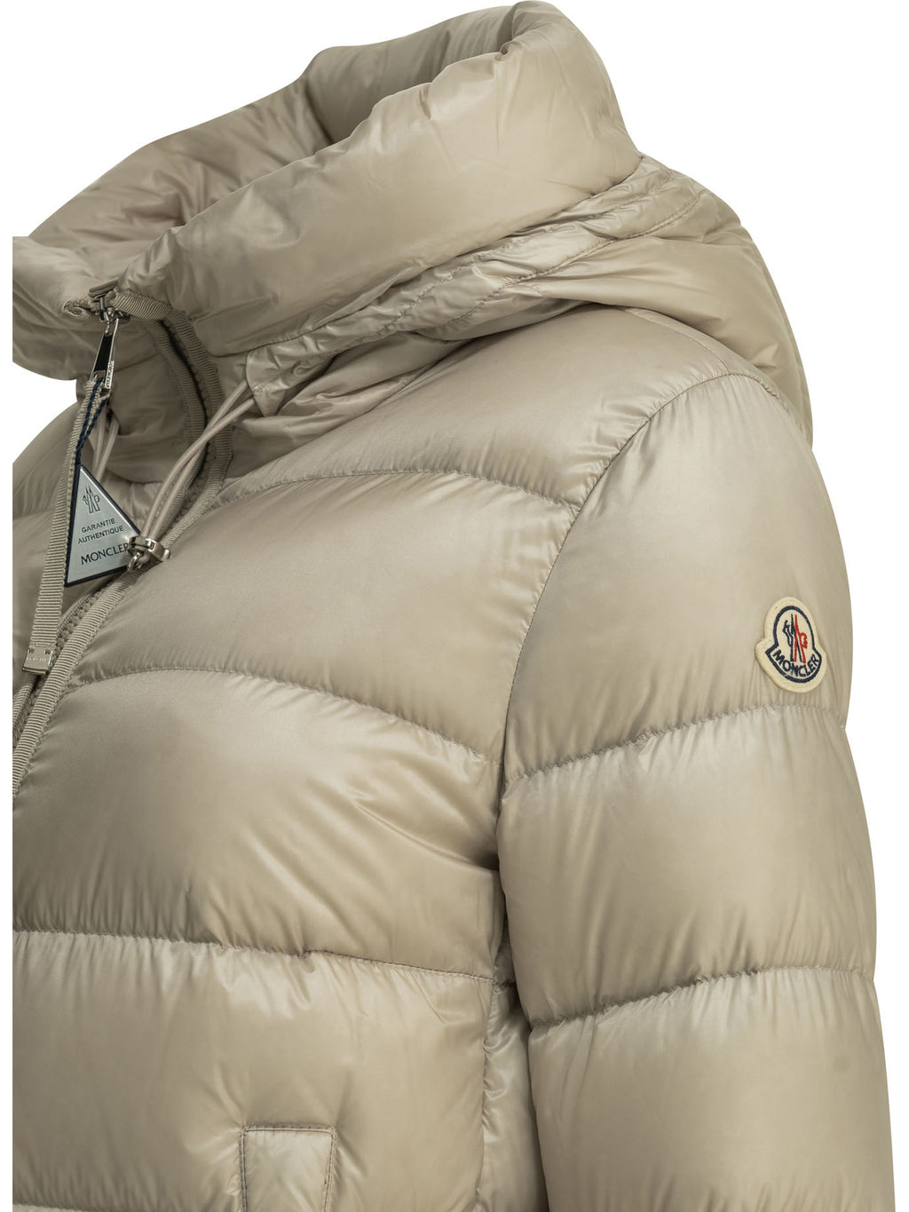 Moncler Women's Suyenne Long Down Jacket in Grey