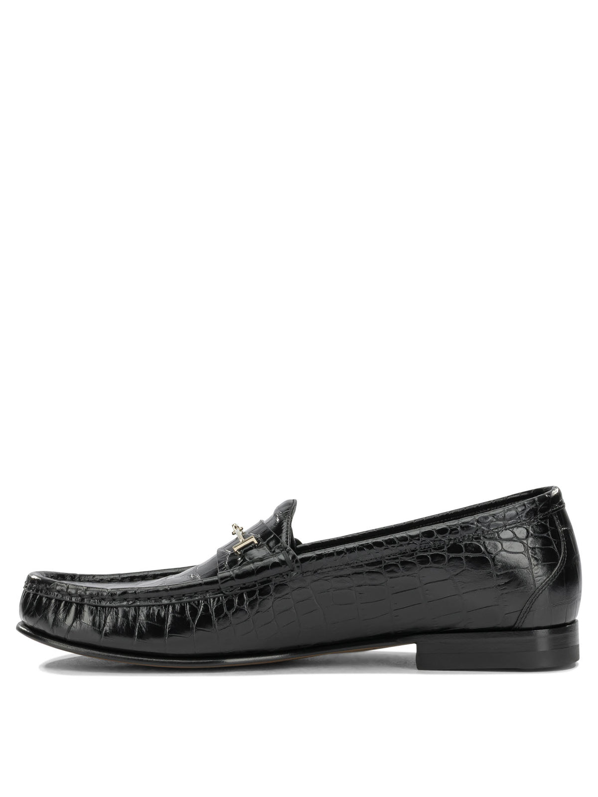Tom Ford Men's Double T Loafers in Black