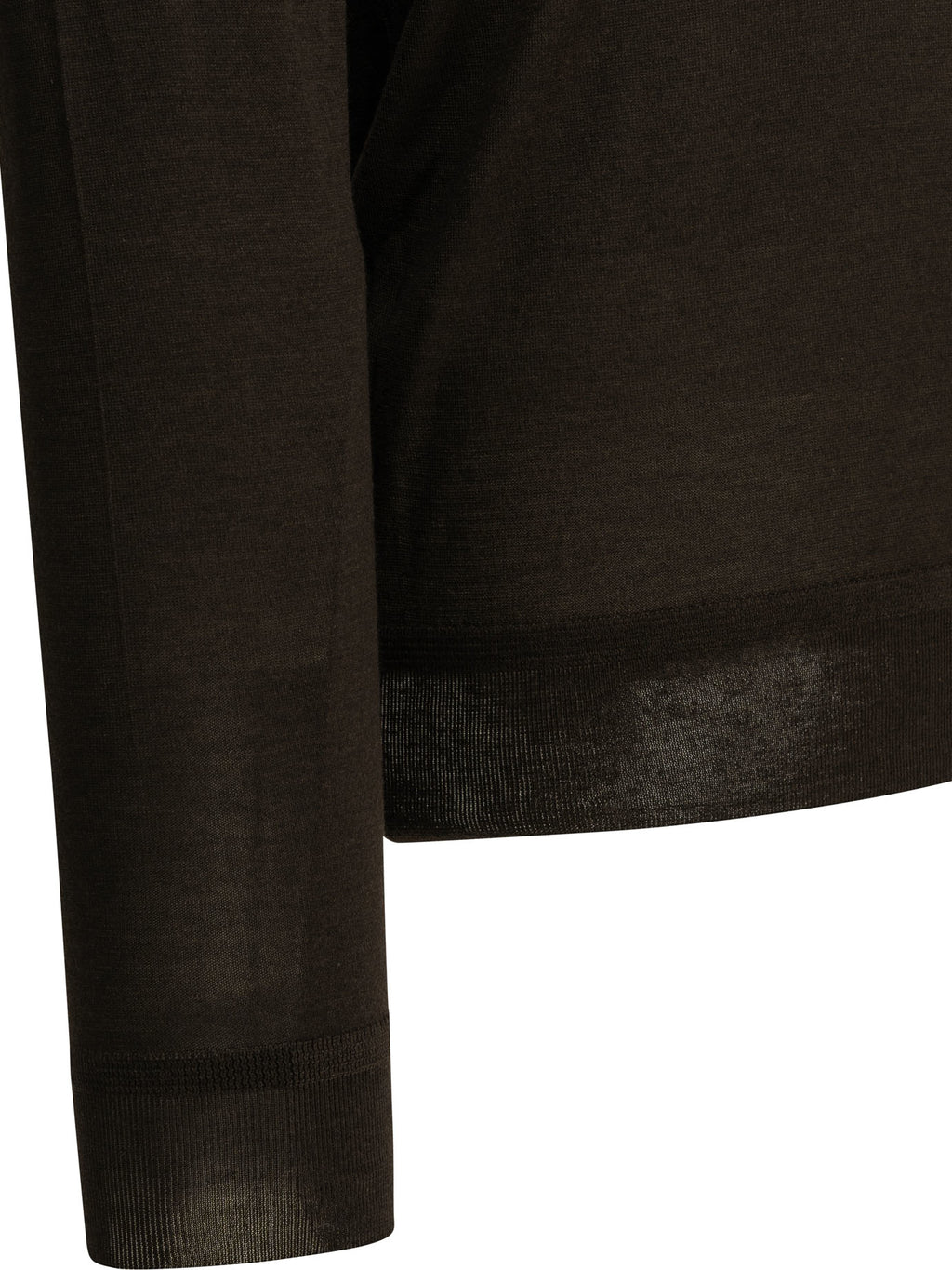 Tom Ford Men's Cashmere Crew-Neck Sweater in Brown