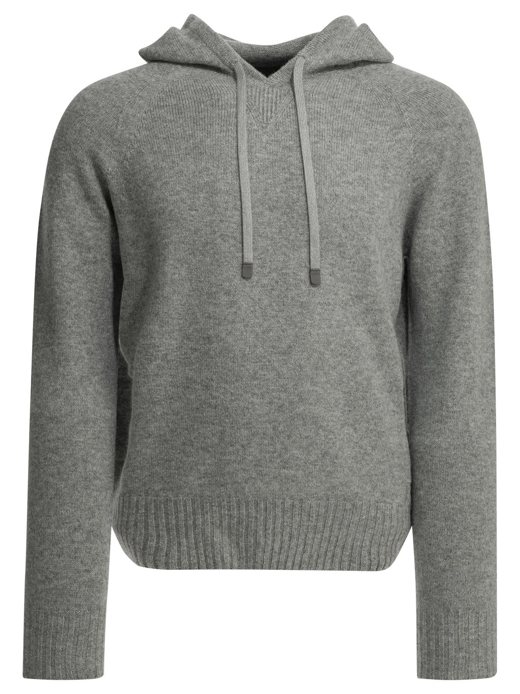 Tom Ford Men's Cashmere hooded sweater in Grey