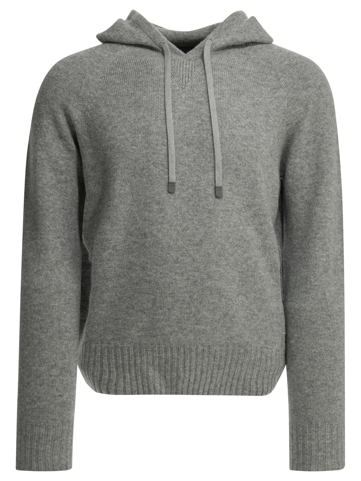 Tom Ford Men's Cashmere hooded sweater in Grey