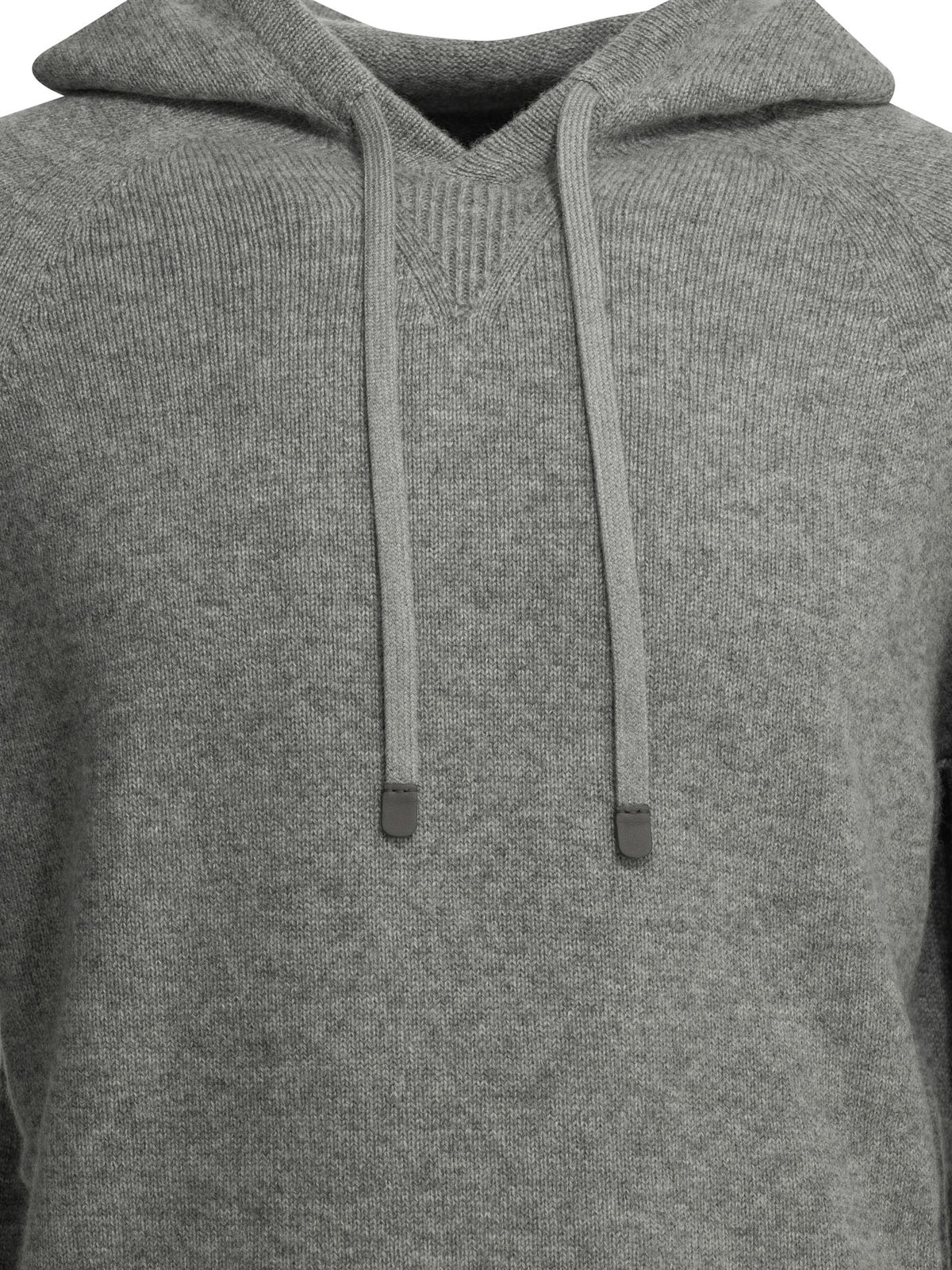 Tom Ford Men's Cashmere hooded sweater in Grey