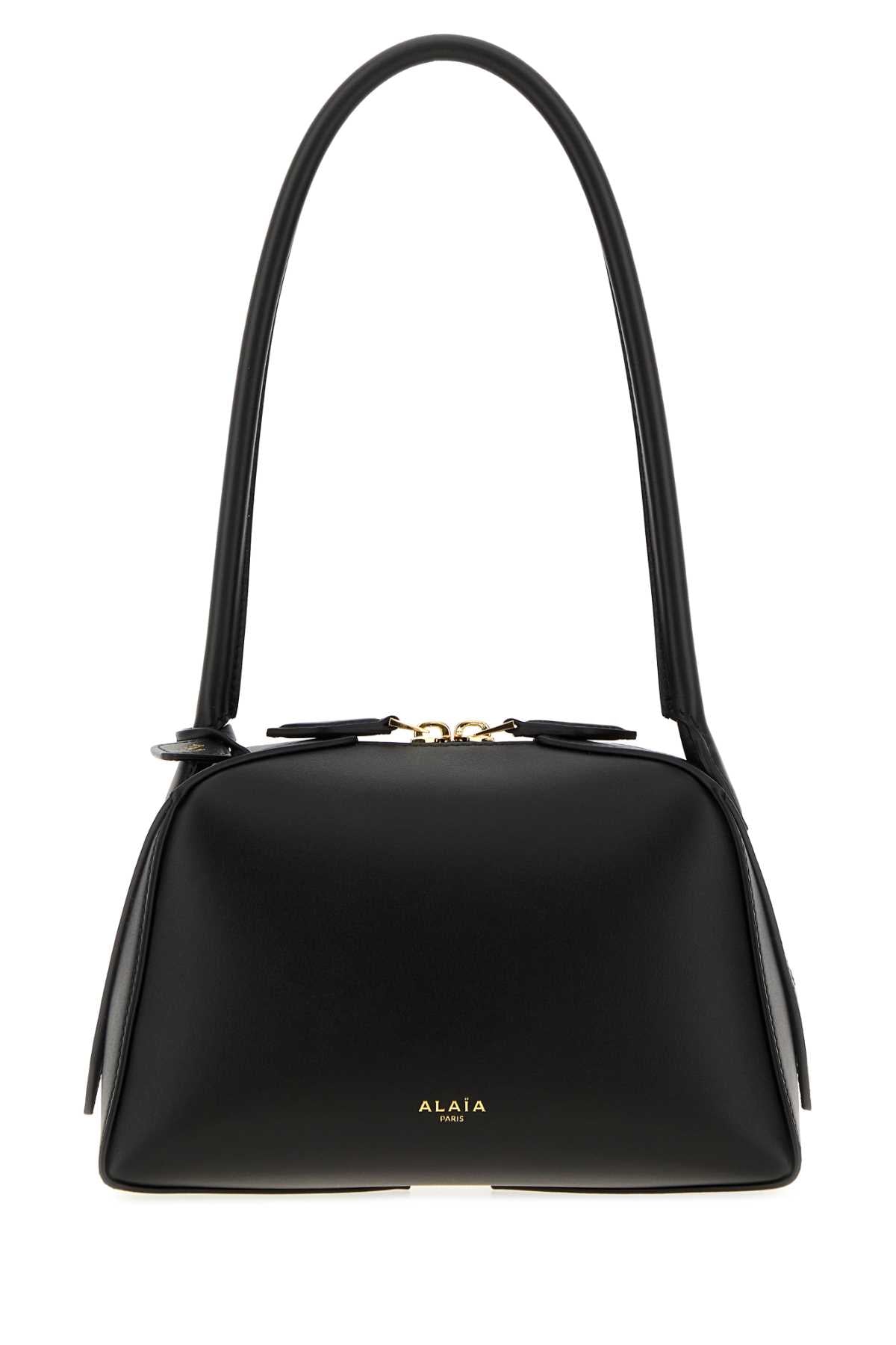 Alaia Women's Calfskin Le Bouledogue Small Bag in Black - view 1
