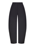 Alaia Women's Curved-Leg Trousers in Black - view 1