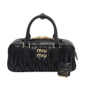 Miu Miu Women's Arcadie Crossbody Bag in Black
