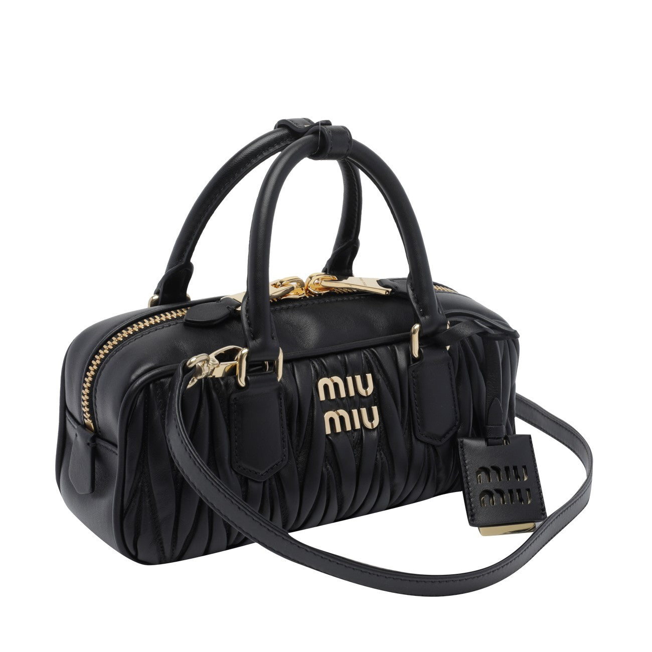 Miu Miu Women's Arcadie Crossbody Bag in Black