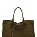 Balenciaga Men's Le City Large Bag in Green