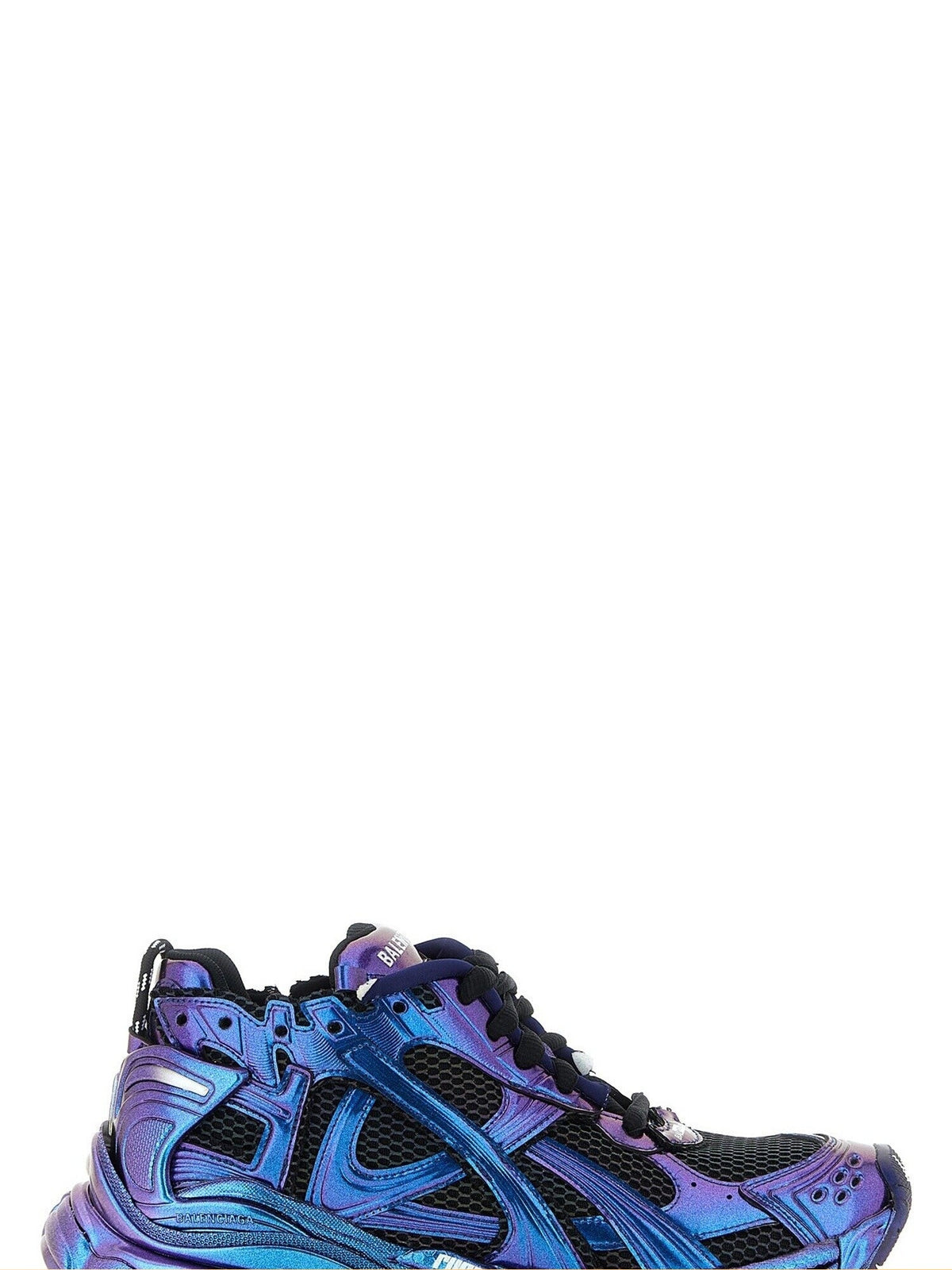 Balenciaga Men's Runner Iridescent Sneakers