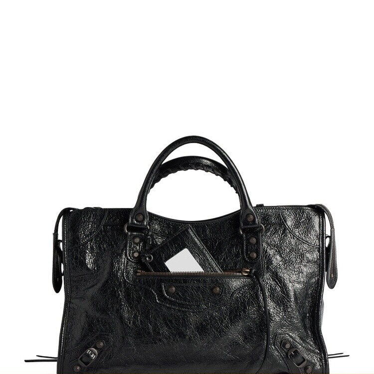 Balenciaga Women's Le City Medium Bag in Black